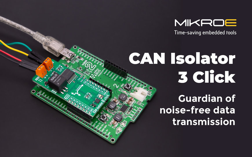 Add isolated CAN communication with new Click board from MIKROE